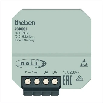 SU 1 DALI-2 THEBEN DALI-2 SCHAKELACTOR 1 KANAALS