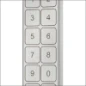  GOLMAR PIEZO KEYPAD MONOBL AL 2X6 OPB