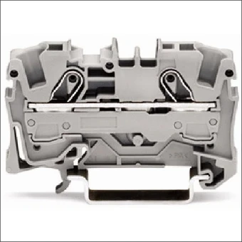 2006-1201 WAGO RAILKLEM TOPJS 2-DR 6 MM GR