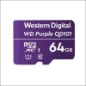 WDD064G1P0C WESTERN DI MICROSDXC PURPLE SCQD101 64GB