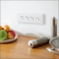  LEGRAND MOSAIC AFDEKRAAM 8 MOD WIT HOR