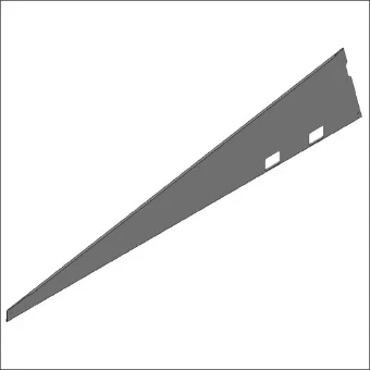 742532 VAN DER VA ZIJPLAAT VALKPRO+ P10 LINKS