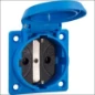 MCD 2P+RA IP54 BLAUW ABL 2P+RA MACHINECONTACTDOOS IP54