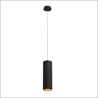 1000813 SLV ANELA LED HANGLAMP ZWART 1XLED