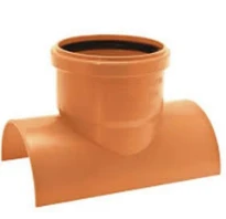 Airfit PVC selle de branchement 125 x 110 mm - orange