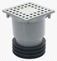Airfit PP siphon de sol 120 x 120 mm - sortie verticale 110 mm - hauteur réglable