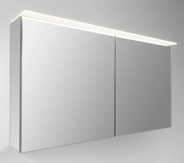 Detremmerie No Limit spiegelkast 1200 x 650 x 160 mm - luxury indirecte verlichting - 2 spiegeldeuren