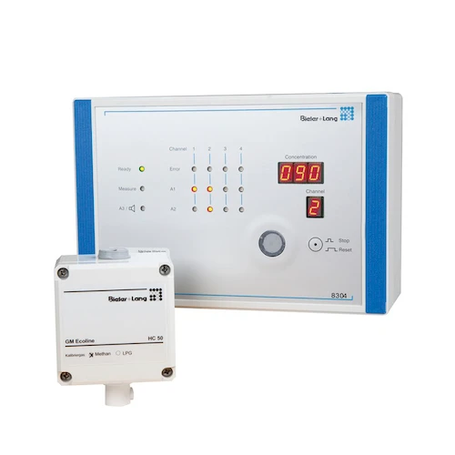 DÉTECTEUR GAZ EURO INDEX ECOLINE GMC 8304 avec 1 sonde