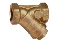 Cimberio CIM 74ACRNL filtre Y bronze sans plomb FF 3/4 x 3/4 - élément filtrant en inox