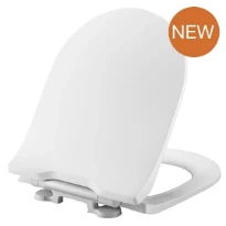 Pressalit Solid Pro siège des toilettes - blanc antibacterieel - softclose