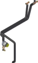 SET RACCORDEMENT REMEHA 110 ESL CHAUDIERE ET BOILER -  POUR LAVAPLUS - HERACONDENS