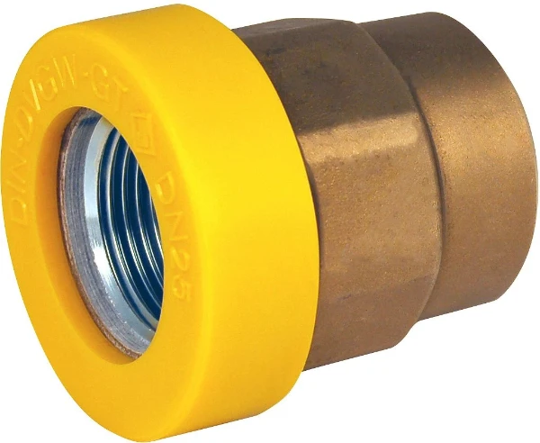 SGA isolatiekoppeling FF 6/4 x 6/4 - aardgas - 5 bar - HTB 650°C