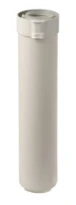 Ubbink Sekurit concentrique PP/PP rallonge (longueur 500mm) 60/100 mm