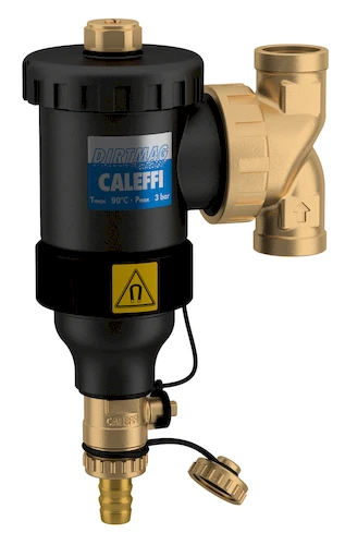 Caleffi 545 DirtMag vuilafscheider met magneet FF 4/4 x 4/4 - kunststof