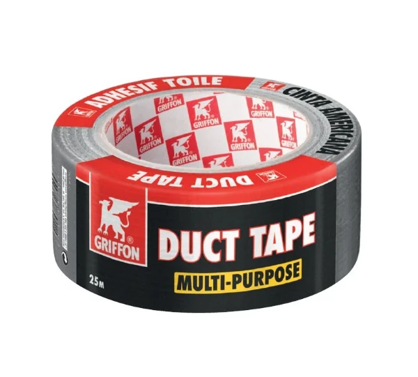 ADHESIF gris longueur 25m duct tape - multi-purpose