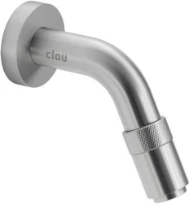 Clou Freddo 11 robinet eau froide mural - bec 90 mm - acier inoxydable brossé