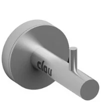Clou Slim Patère 4,1 o CM 2,5 CM inox brossé 2 crochets