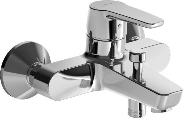 MELANGEUR BAIN/DOUCHE HANSA HANSAPOLO NEW chromé sans garniture de douche