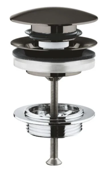 Grohe WSS lediging met push-open deksel brushed hard graphite