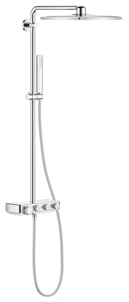 Grohe Smartcontrol System colonne de douche avec thermostat moon white Euphoria Smartcontrol System 310 Cube Duo