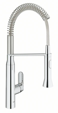 Grohe K7 mitigeur cuisine 1/2 539MM  chromé avec douchette professionnelle