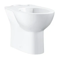 Grohe Bau Ceramic toilette Rimless sans rebord sorti H - blanc