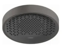 POMME DE DOUCHE HANSGROHE RAINFINITY 250 MM brushed black Powderrain 1 jet