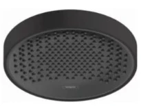 Hansgrohe douche de tête 250 MM Powderrain noir mat 1 jet