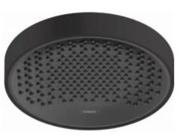 Hansgrohe douche de tête 250 MM Powderrain noir mat 1 jet