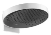 Hansgrohe douche de tête 360 blanc mat Powderrain 1jet avec bras de douche