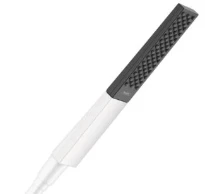 DOUCHETTE HANSGROHE RAINFINITY mat blanc Powderrain 1 jet EcoSmart