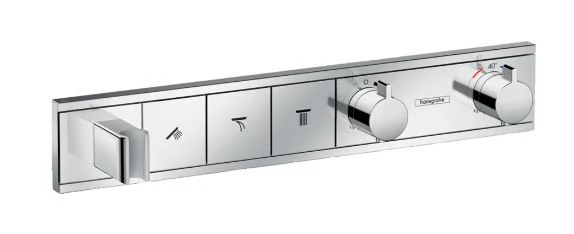 Hansgrohe RainSelect set de finition chromé pour 3 systèmes