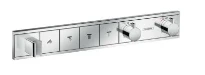 Hansgrohe RainSelect set de finition chromé pour 4 systèmes