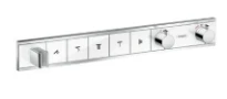 SET DE FINITION HANSGROHE RAINSELECT blanc/chromé pour 5 systèmes