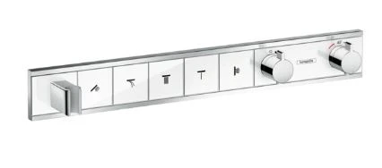SET DE FINITION HANSGROHE RAINSELECT blanc/chromé pour 5 systèmes