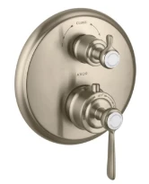 SET DE FINITION AXOR MONTREUX nickel brossé thermostat