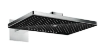 POMME DE DOUCHE HANSGROHE RAINMAKER noir/chromé 3 jet