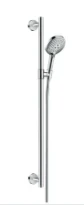 Hansgrohe Raindance Select S set de douche chromé Unica Comfort barre de douche 90cm / Isiflex
