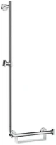 Hansgrohe Unica barre de douche blanc/chromé