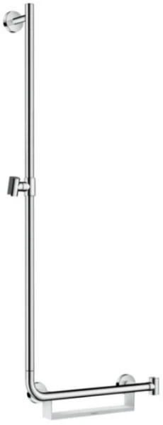 Hansgrohe Unica barre de douche blanc/chromé