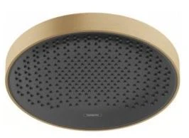 POMME DE DOUCHE HANSGROHE RAINFINITY 360 MM brushed bronze Powderrain 1 jet
