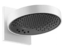 POMME DE DOUCHE HANSGROHE RAINFINITY 250 MM mat blanc mural 3 jet EcoSmart avec raccord mural