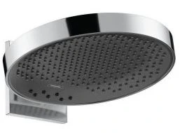 POMME DE DOUCHE HANSGROHE RAINFINITY 360 MM chromé mural 3 jet avec raccord mural