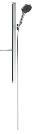 Hansgrohe Rainfinity set de douche Powderrain chromé 3 jets écosmart avec barre de douche 90 cm et porte-savon