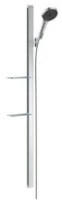 SET DE DOUCHE HANSGROHE RAINFINITY chromé Powderrain 3 jet avec barre de douche 150 cm et porte-savon