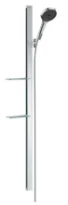 Hansgrohe Rainfinity set de douche Powderrain chromé 3 jets écosmart avec barre de douche 150 cm et porte-savon