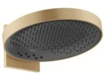 Hansgrohe Rainfinity douche de tête 360 MM mural bronze brossé 3 jets avec bras de douche