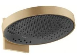 Hansgrohe Rainfinity douche de tête 360 MM mural bronze brossé 3 jets avec bras de douche