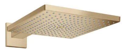 Hansgrohe Raindance E douche de tête mural 300 MM - 300 MM o bronze brossé 1 jet avec bras de douche