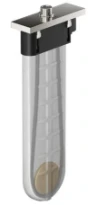 Hansgrohe Sbox support pour douchette set de finition chromé box flexible extractible, flexible de douche, rosace